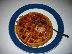 Bacon Waffles, 'Nuff Said