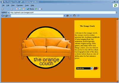 the orange couch v1.0